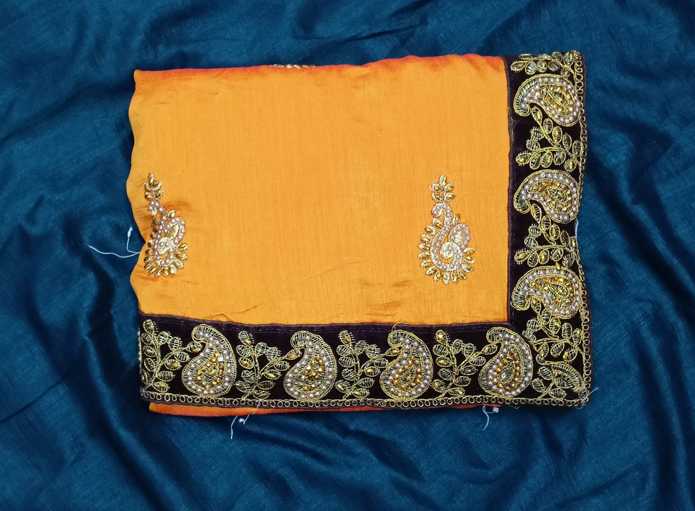 Vichitra silk saree uploaded by business on 8/22/2023