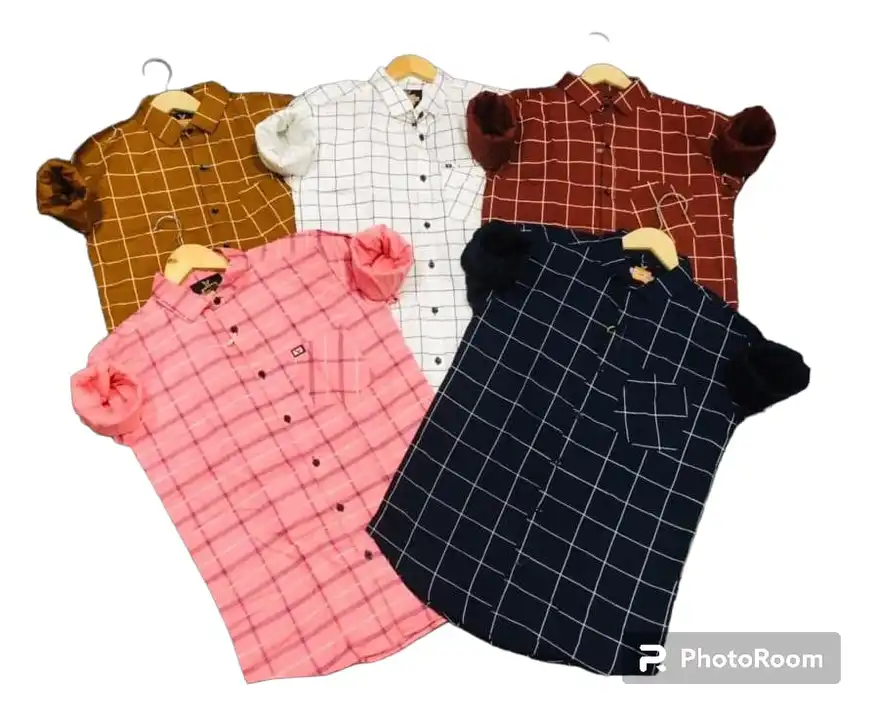 Mill Made Twill Check Shirts Full Sleeves/ Cod Available / 9024349754 uploaded by Hindustan Trading Company on 8/22/2023