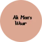Business logo of Ak men's wear