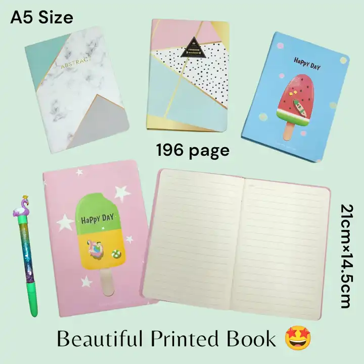 Digital print note book with Beautiful 😍 character 😺 🌟*📖
 uploaded by business on 8/22/2023