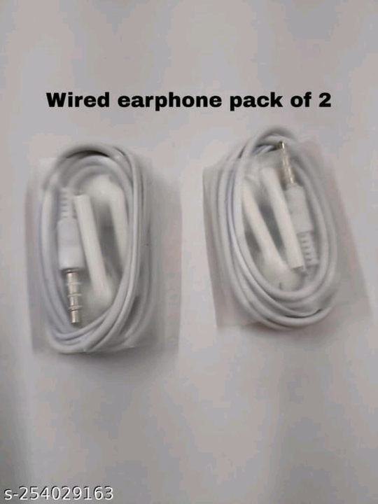 Headphones pack of 2 uploaded by Nsk online shopping on 8/22/2023
