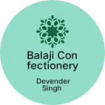 Business logo of Balaji confectionery kirana and gift center