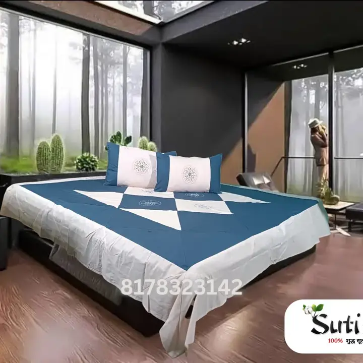 SutiBrand bedsheets uploaded by Tanya Handloom (suti brand) on 8/22/2023
