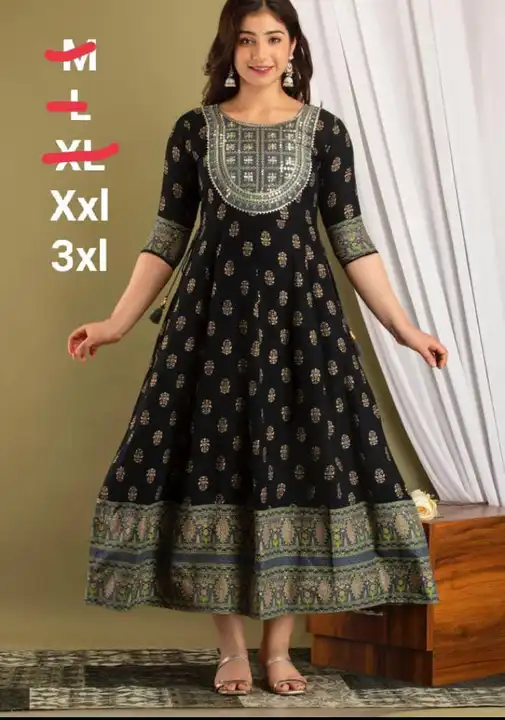 Post image I want 500 pieces of Kurti at a total order value of 100000. I am looking for Rayon. Please send me price if you have this available.