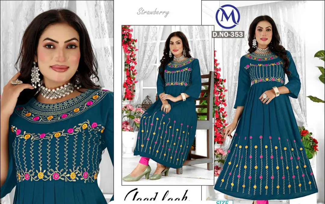 Reyon kurti AN Collection Mumbai  uploaded by A/N Collection  on 8/22/2023