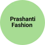 Business logo of Prashanti fashion
