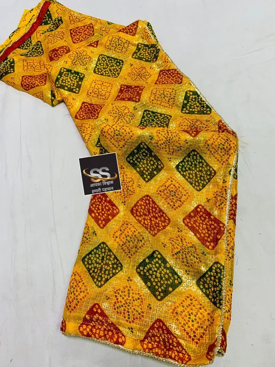 Hello everyone see today's  new collection of Exclusive saree cotton best fabric guarantee  _*beauti uploaded by Marwadi Businessmen on 8/23/2023