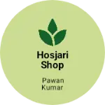 Business logo of Hosjari shop