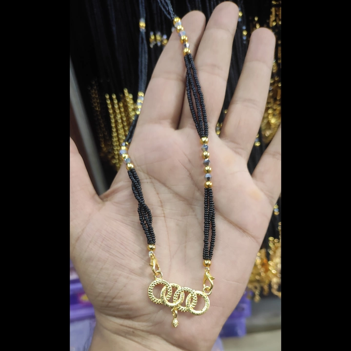 Laser print pandal mangalsutra  uploaded by business on 8/23/2023
