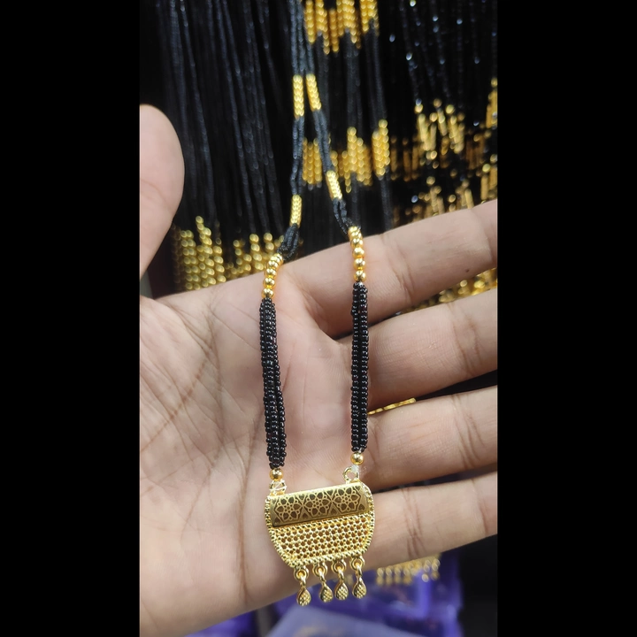 Laser print pandal mangalsutra  uploaded by business on 8/23/2023