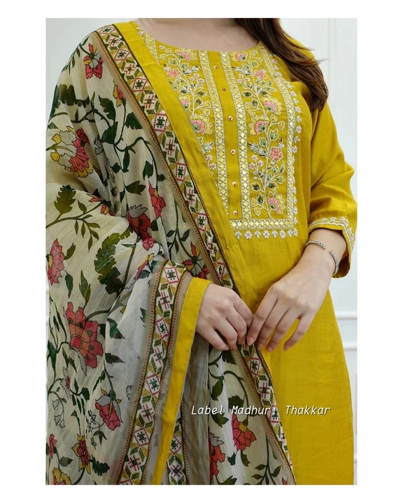 Kurta pant and dupatta set  uploaded by Aleexa Outlet on 8/23/2023