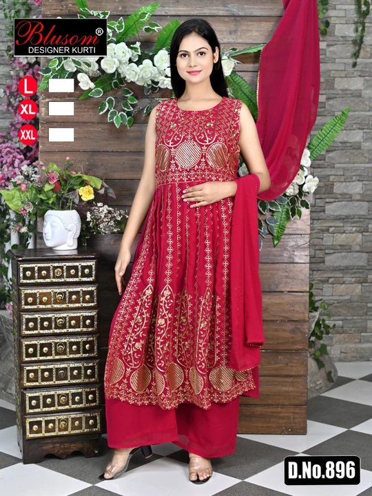 Georgette nayra set uploaded by Setia traders on 8/23/2023