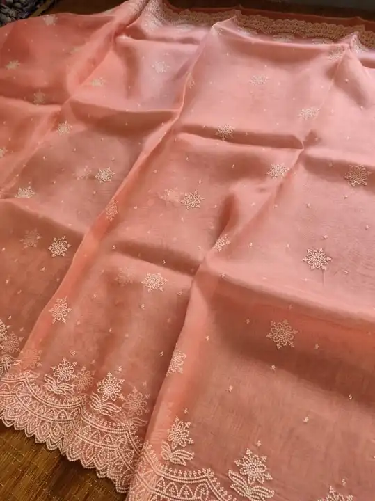 Pure organza silk uploaded by S Hena collection's on 8/23/2023