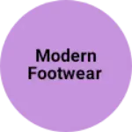 Business logo of Modern footwear