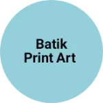 Business logo of Batik print art