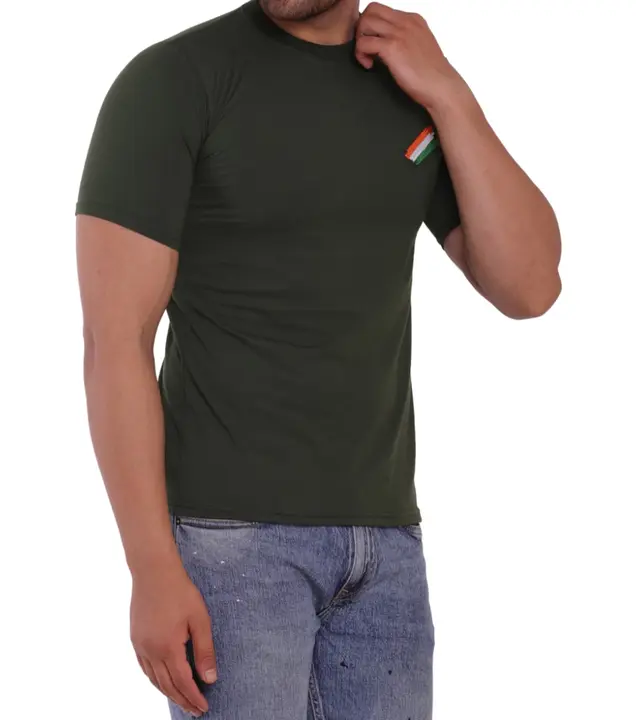 Embroidery Commando tshirt half sleeve  uploaded by Attri Enterprise on 8/23/2023