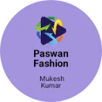 Business logo of Paswan fashion point