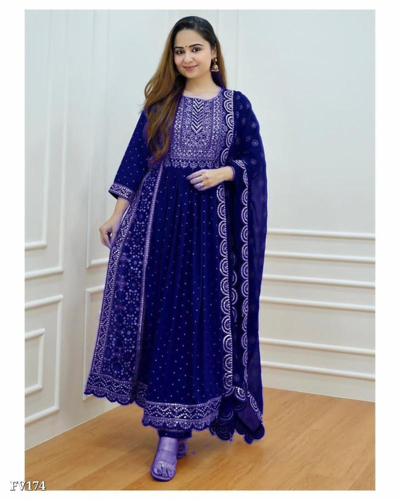 Kurti pant with dupatta  uploaded by SHIVAY online shopping on 8/23/2023