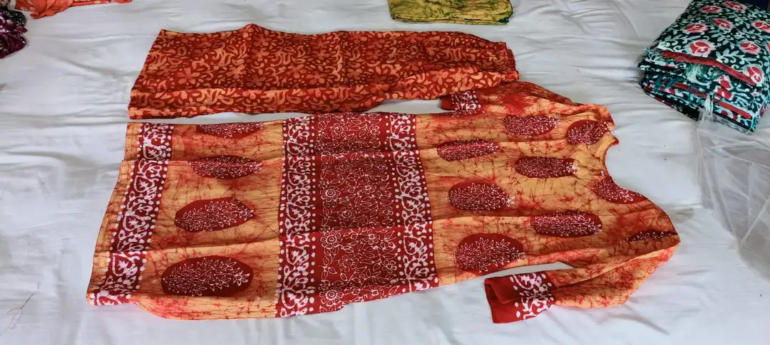 Batik Cotton 2 piece ready made  uploaded by Zuberiya Global on 8/23/2023