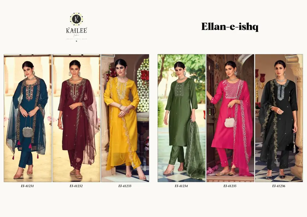 ELLAN -E- ISHQ* uploaded by Kaynat textile on 8/23/2023