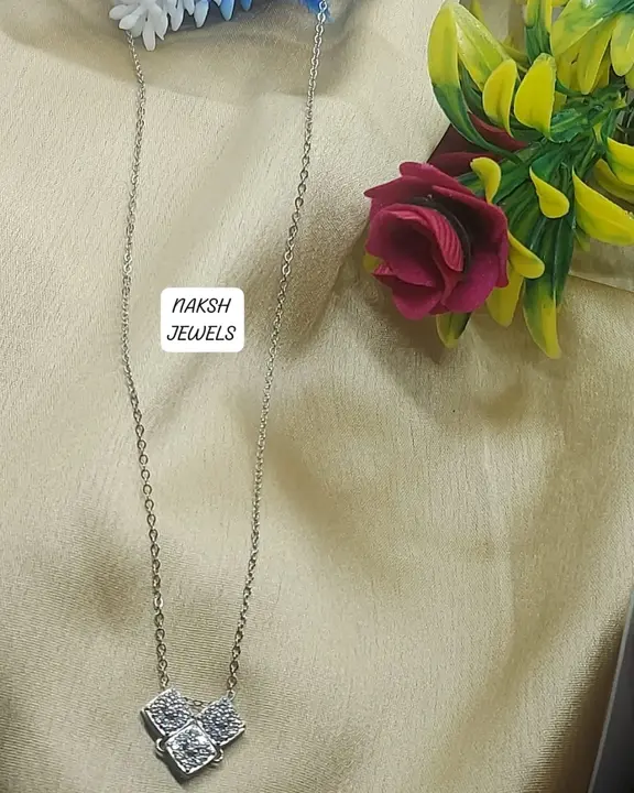Sterling silver Necklace uploaded by NAKSH JEWELS on 8/23/2023