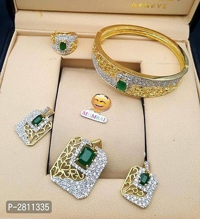 *Glow Simmi Fashion*
*Fancy AD Jewellery Combo*R SME uploaded by business on 7/17/2020