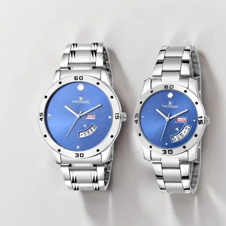 Date and Day Stainless Steel Watches uploaded by business on 8/23/2023