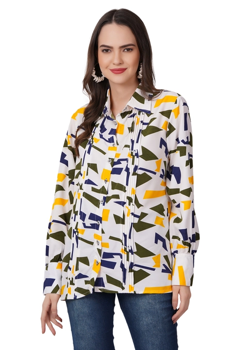 Abstract Print Shirt uploaded by business on 8/23/2023