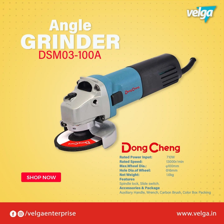 Dongcheng angle grinder  uploaded by Velga enterprise  on 8/23/2023