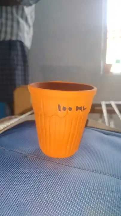 100ml terracotta tea kullad,tea cup mitti cup  uploaded by ATUL terracotta on 8/23/2023