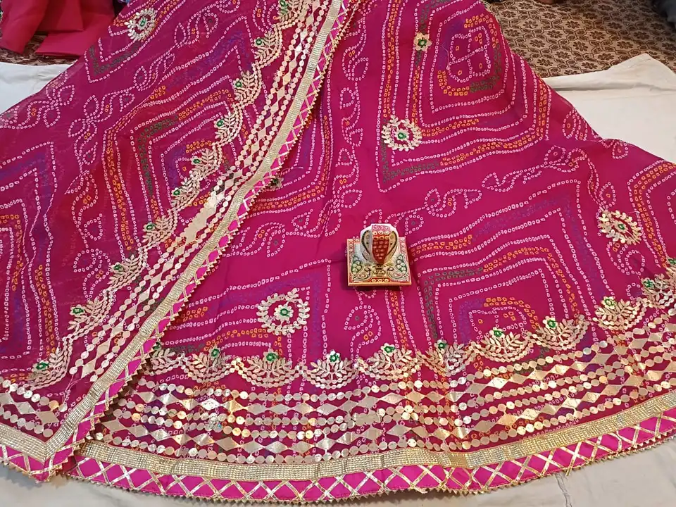 Kota doriya bandhani sari uploaded by Aavya Collections on 8/23/2023