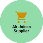 Business logo of Ak juices supplier