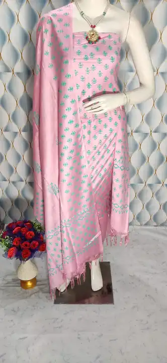 Modal silk suits  uploaded by WeaveMe India on 8/23/2023