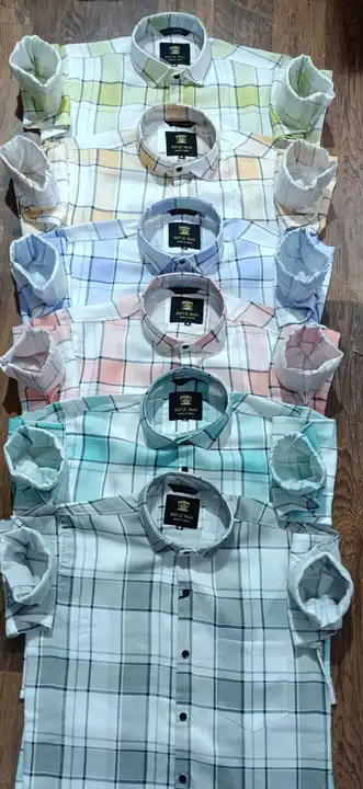 MEN'S SHIRTS COLLECTION

PREMIUM QUALITY 👌

*RIFLE MEN'S BRAND*

SIZE=M L XL

MIN ORDER=100 PIECES
 uploaded by business on 8/23/2023