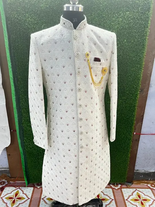 Sherwani indoweston uploaded by Bala ji apparels on 8/23/2023