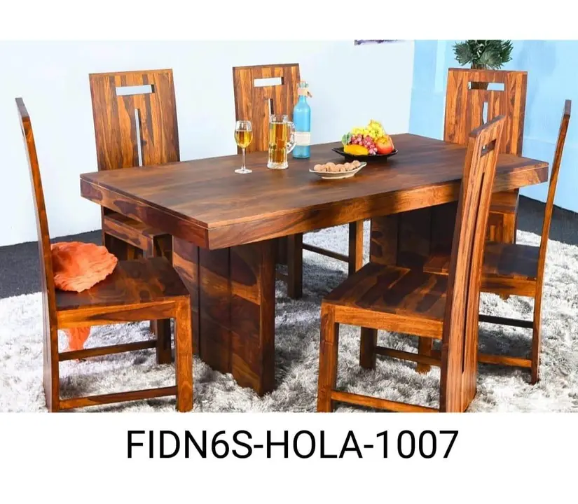 Wooden Dining table  uploaded by Touchwood Handicrafts Furniture on 8/23/2023