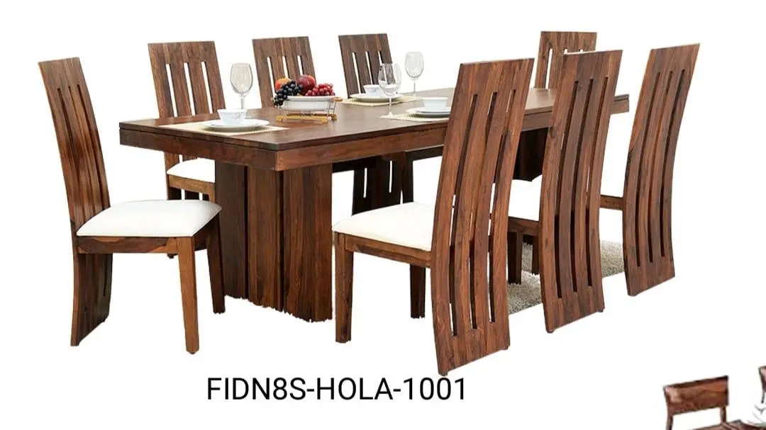 Wooden dining table  uploaded by Touchwood Handicrafts Furniture on 8/23/2023