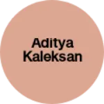 Business logo of Aditya kaleksan