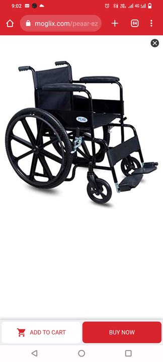 Basic mag wheel chair  uploaded by business on 8/24/2023