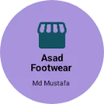 Business logo of Asad footwear