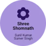 Business logo of Shree shomnath kirana store