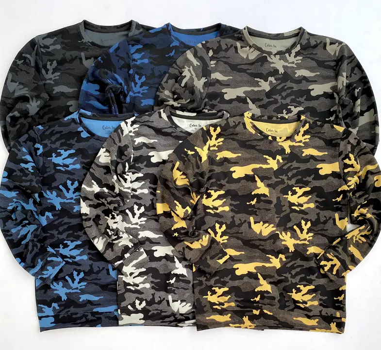 Mens Camouflage PrinMens Camouflage Printed Tshirt uploaded by N s Garments on 8/24/2023