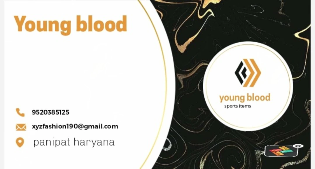 Visiting card store images of Xyz fashion