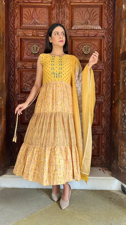Trendy Nayra Cut Suit with Dupatta  uploaded by business on 8/24/2023