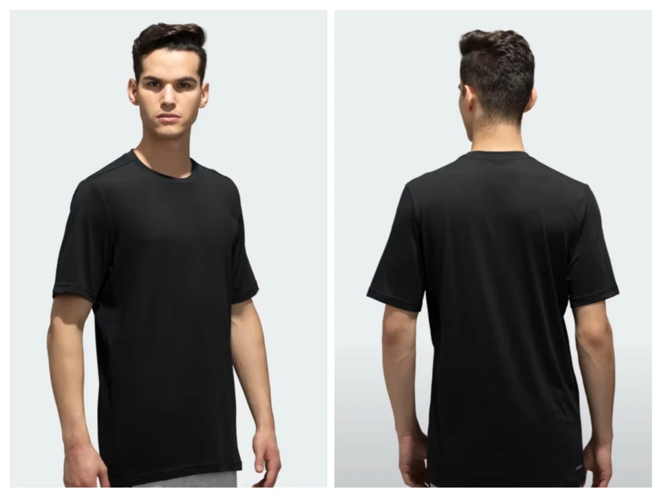 Plain tshirt (black) uploaded by business on 8/24/2023