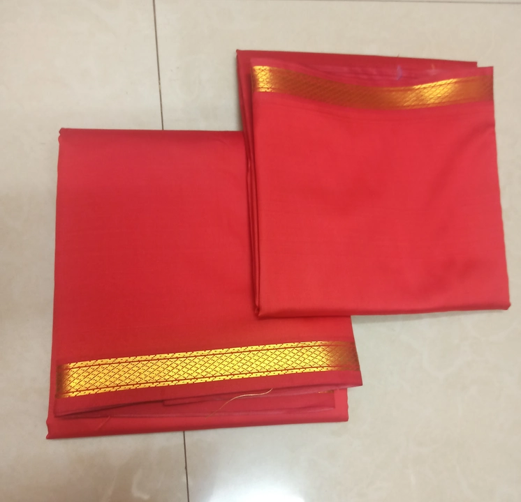 Faras Pujamadi 4+2=6mtr set uploaded by Mehandi Sarees on 8/24/2023