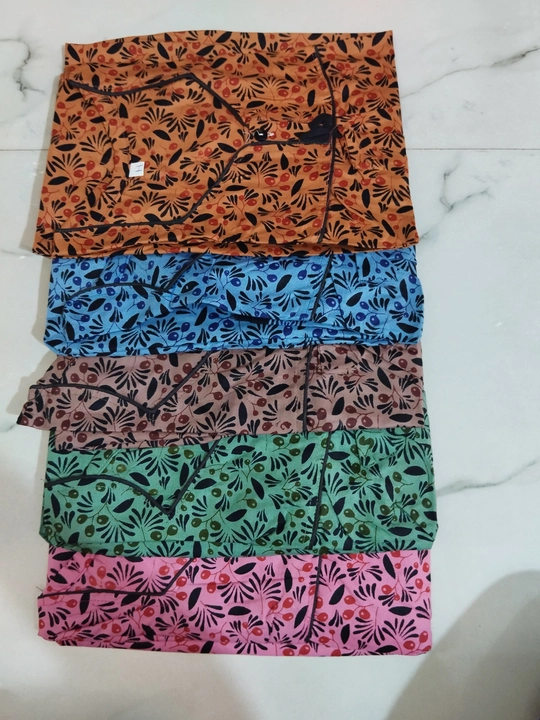 JAIPURI COTTON SHORT ( HALF GOWN)  uploaded by business on 8/24/2023