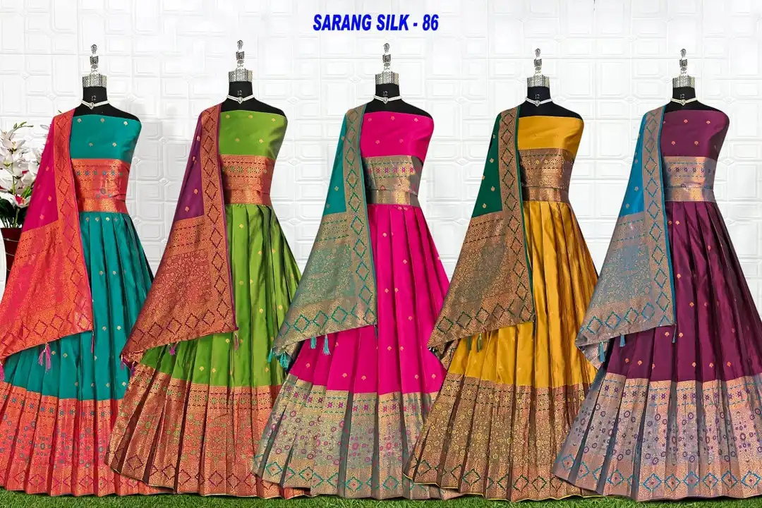 SARANG SILK_86 
FREE SIZE  uploaded by business on 8/24/2023