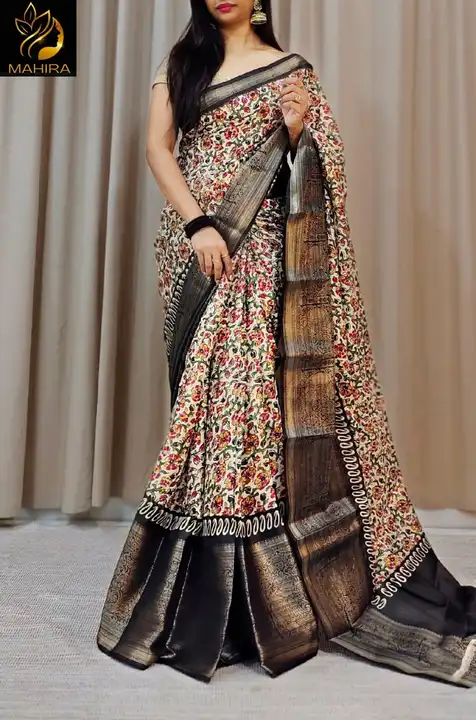 Soft jute silk saree  uploaded by business on 8/24/2023