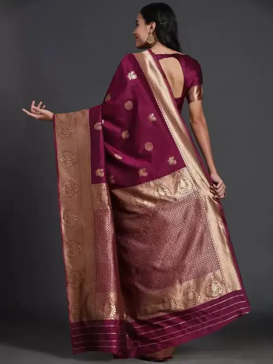 Banarasi soft silk saree uploaded by Kasturi Trendz on 8/24/2023